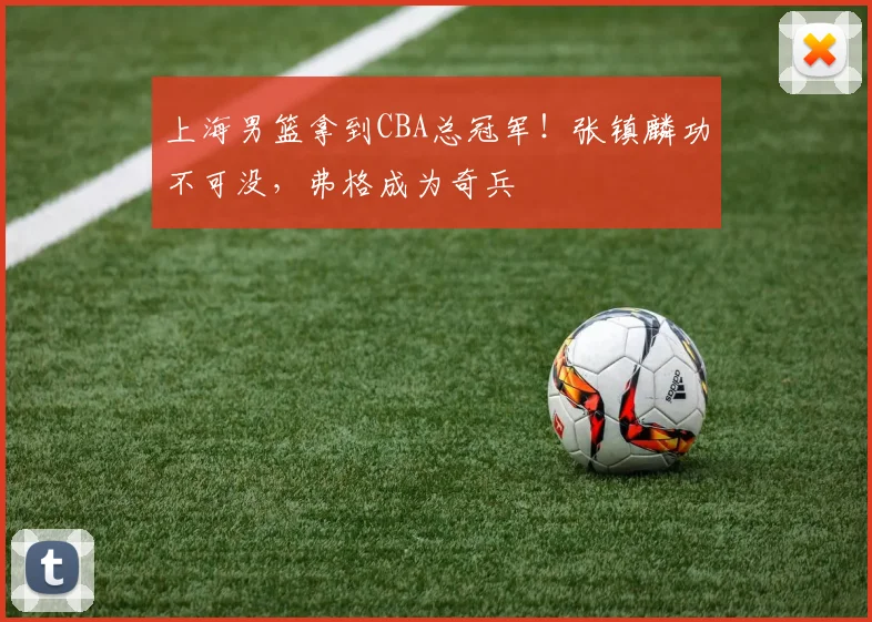 上海男篮拿到CBA总冠军!张镇麟功不可没,弗格成为奇兵